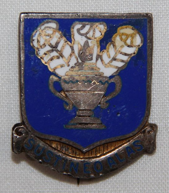 H045. WWII STERLING PIN BACK AAF TECHNICAL TRAINING COMMAND DI - B & B ...