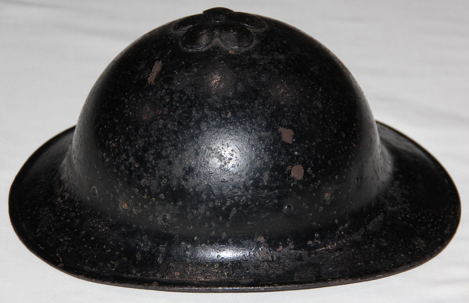 米海軍　水上戦官校　2014 カーキ・ボール　チャレンジ C055. WWII CHINESE NATIONALIST PLUM BLOSSOM COMBAT HELMET - B & B