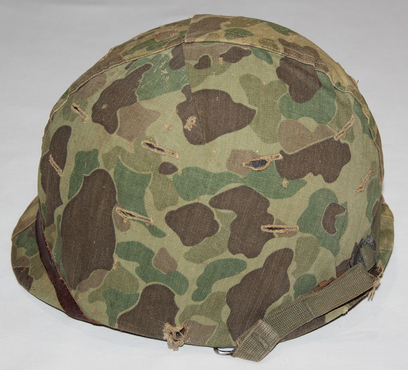 Kombat Cadet Scout Camo M1 Plastic Helmet with cover 