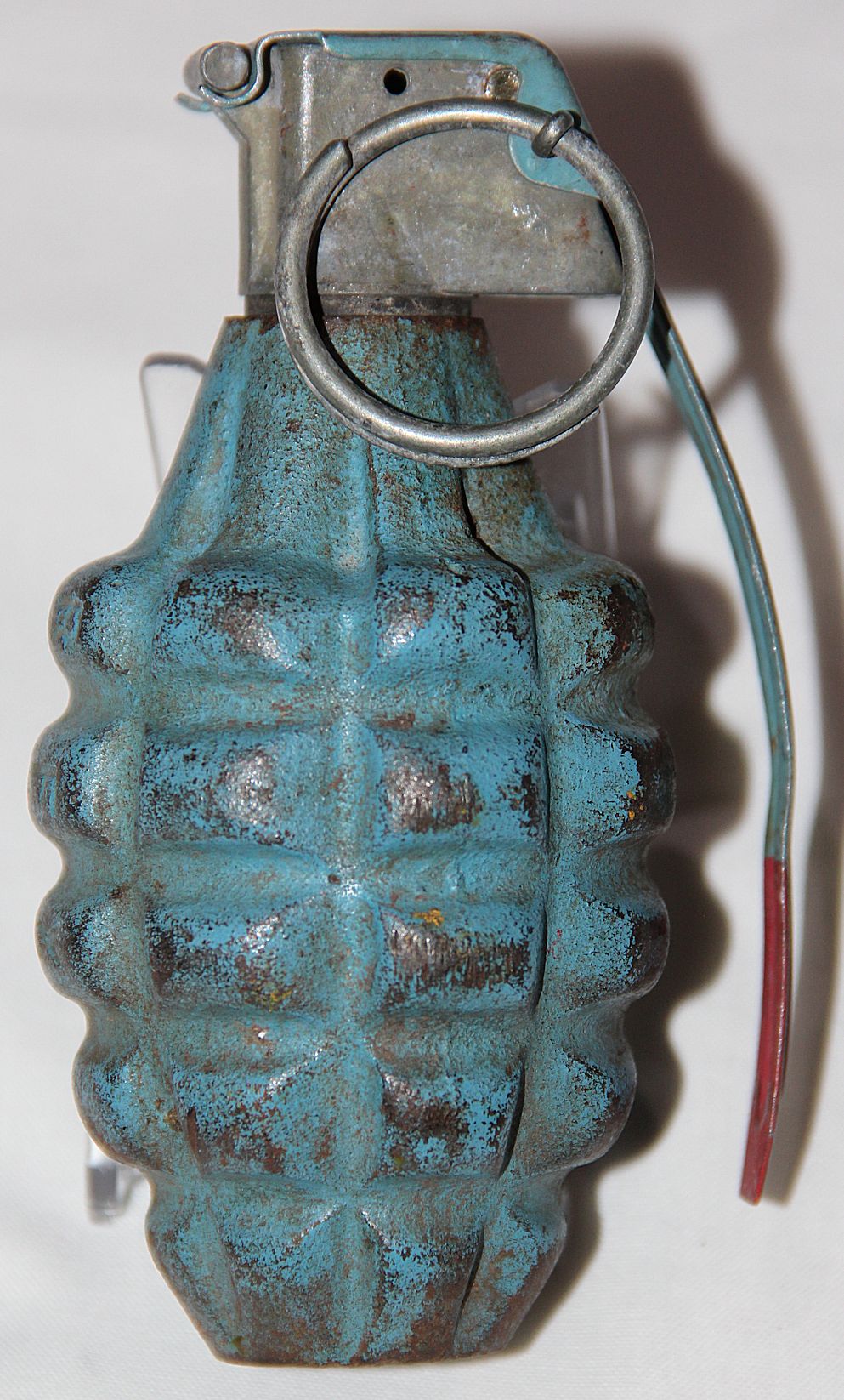 T354. INERT 1956 DATED M21 PRACTICE GRENADE WITH M205A2 FUSE - B