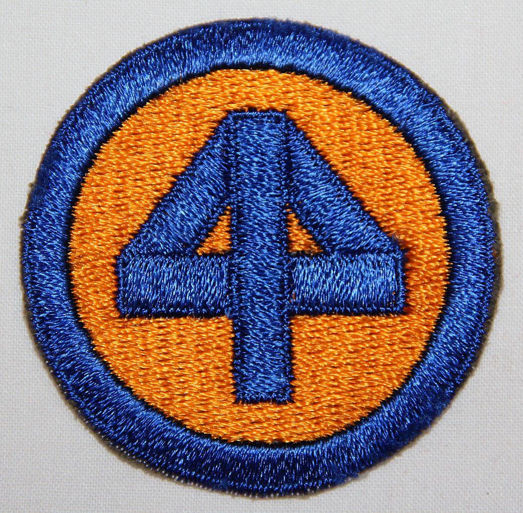 G276. WWII 44TH INFANTRY DIVISION PATCH B & B Militaria